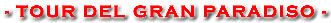 tour del gran paradiso