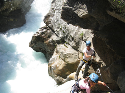 dry canyon mountain guides aosta