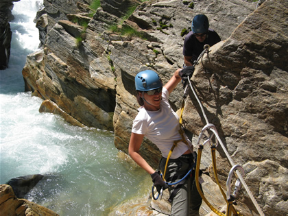 dry canyon mountain guides aosta